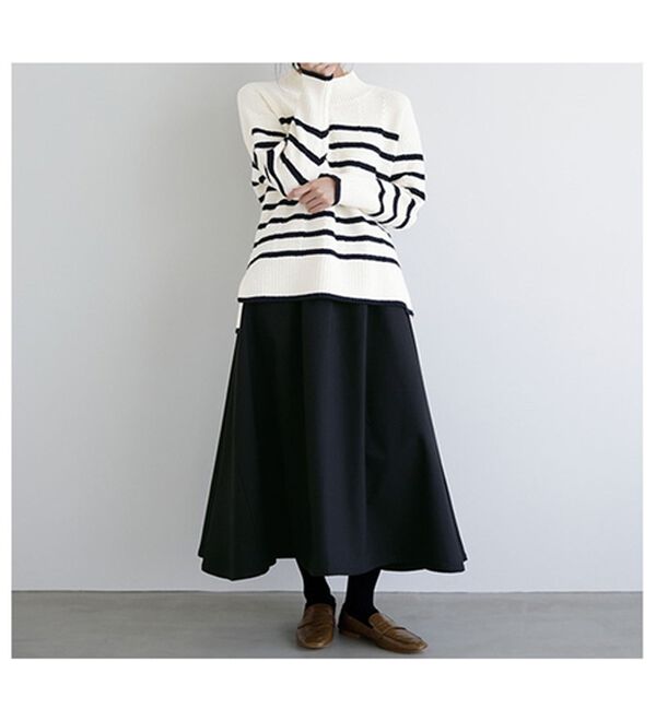 RANAN（ラナン）の「＜裏フリース＞マキシスカート（ロングスカート）」｜詳細画像