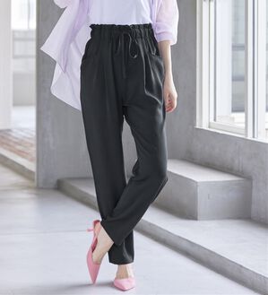 RANAN（ラナン）の「リラックスタックテーパードパンツ（フルレングスパンツ）」｜詳細画像