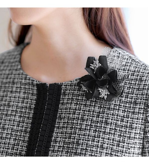 3点セット】入学式卒業式に！ママに嬉しい洗えるワンピセレモニー  