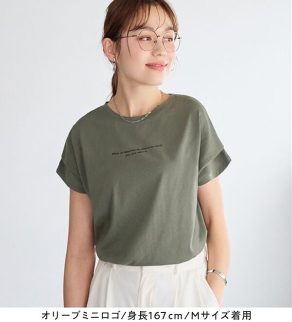 Viola e Viola（ヴィオラ エ ヴィオラ）の「脱普通！すっきり見え大人の上品Ｔシャツ（Tシャツ）」｜詳細画像