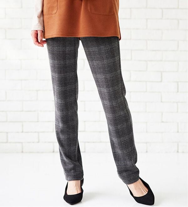 BELLUNA（ベルーナ）の「【あったか仕様♪】すっきり見え！裏ファーパンツ（フルレングスパンツ）」｜詳細画像