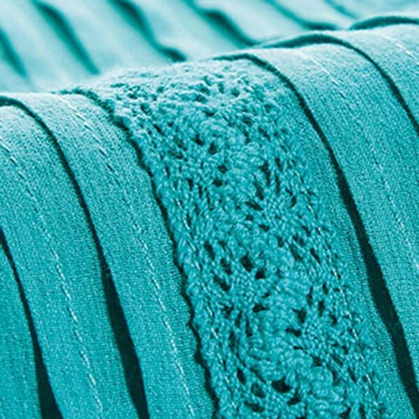 BELLUNA（ベルーナ）の「シアー素材レースピンタックシャツチュニック（チュニック）」｜詳細画像