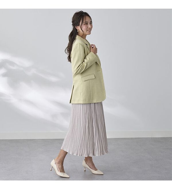 BELLUNA（ベルーナ）の「＜楽スタフィット＞テーラードジャケット（テーラードジャケット）」｜詳細画像