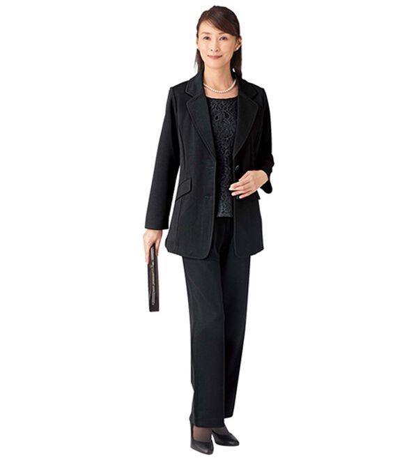 3点セット】洗えるストレッチフォーマル3点セット - ベルーナ【公式】 