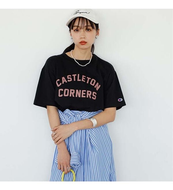 GeeRA（ジーラ）の「【ｃｈａｍｐｉｏｎ】ロゴＴシャツ（Tシャツ）」｜詳細画像