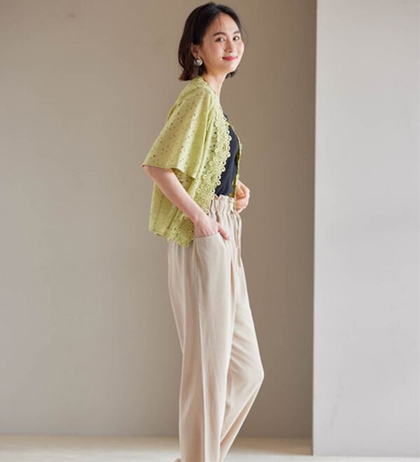 RANAN（ラナン）の「レースコンビブラウス（ブラウス）」｜詳細画像