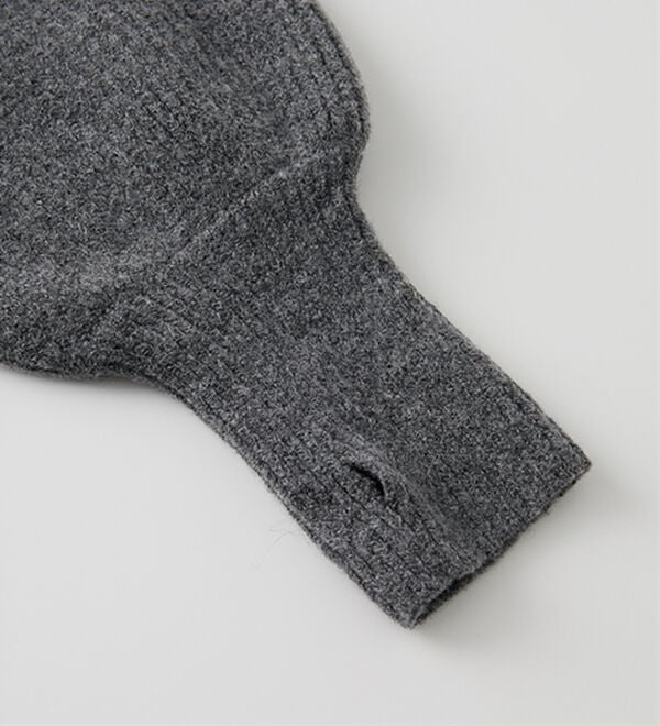 RANAN（ラナン）の「フロントレイヤードＶカーディガン（ニットカーディガン）」｜詳細画像