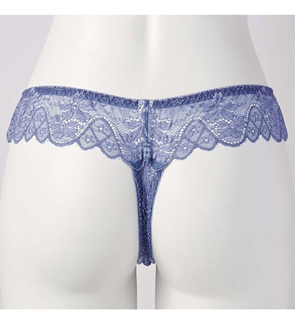 YU'NOW（ユナウ）の「【３点セット】ヌーディーレースブラ＆ショーツ＆Ｔバック（ブラジャー＆ショーツセット）」｜詳細画像