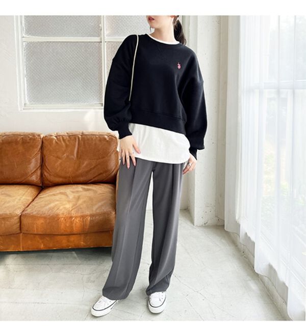 GeeRA（ジーラ）の「【Ｕ．Ｓ．ＰＯＬＯ　ＡＳＳＮ】ショートスウェット（トレーナー・スウェット）」｜詳細画像