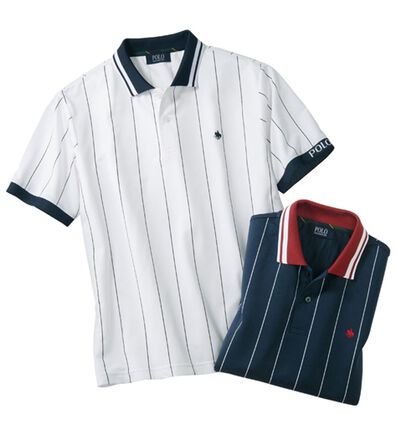 「【２色組】＜ポロ・ビーシーエス＞トラッドポロシャツ（メンズポロシャツ）」