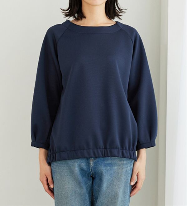 BELLUNA（ベルーナ）の「軽やか！メッシュダンボールプルオーバー（カットソー）」｜詳細画像