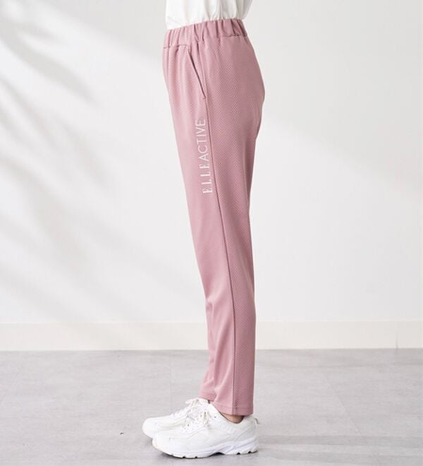 BELLUNA（ベルーナ）の「＜ＥＬＬＥ　Ａｃｔｉｖｅ＞ハニカムメッシュ素材ジャージパンツ（その他パンツ）」｜詳細画像