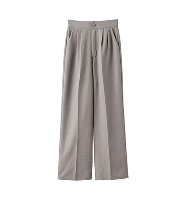 GeeRA（ジーラ）の「２ＷＡＹハイウエストスラックスパンツ（フルレングスパンツ）」｜詳細画像