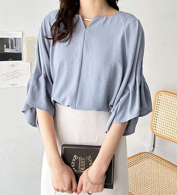 GeeRA（ジーラ）の「３ＷＡＹタックドルマンブラウス（ブラウス）」｜詳細画像