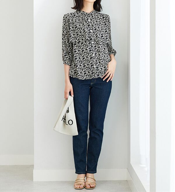 BELLUNA（ベルーナ）の「ケープ風デザインブラウス（ブラウス）」｜詳細画像