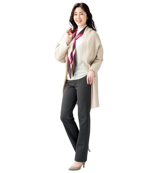 ルフラン（ルフラン）の「【３本組】日本製裏フリースハイテンションパンツ（フルレングスパンツ）」｜詳細画像