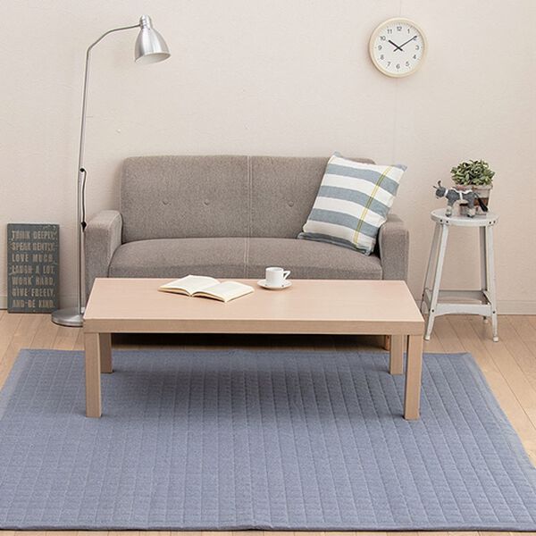 「さらさらコットンキルトラグ（ラグ）」｜詳細画像