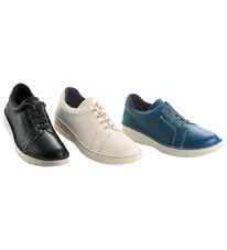 「履きやすさに驚き！日本製こだわりカジュアルシューズ（メンズスニーカー）」