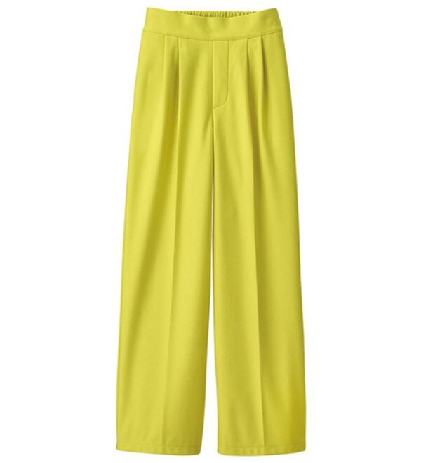 RANAN（ラナン）の「キレイ見え！防風ワイドパンツ（フルレングスパンツ）」｜詳細画像