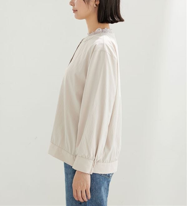 BELLUNA（ベルーナ）の「ビンテージ調ボタンデザインブルゾン（その他ジャケット）」｜詳細画像