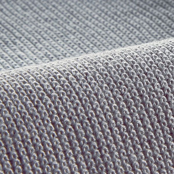 BELLUNA（ベルーナ）の「ニット使いストライプ切替重ね着風シャツ（チュニック）」｜詳細画像