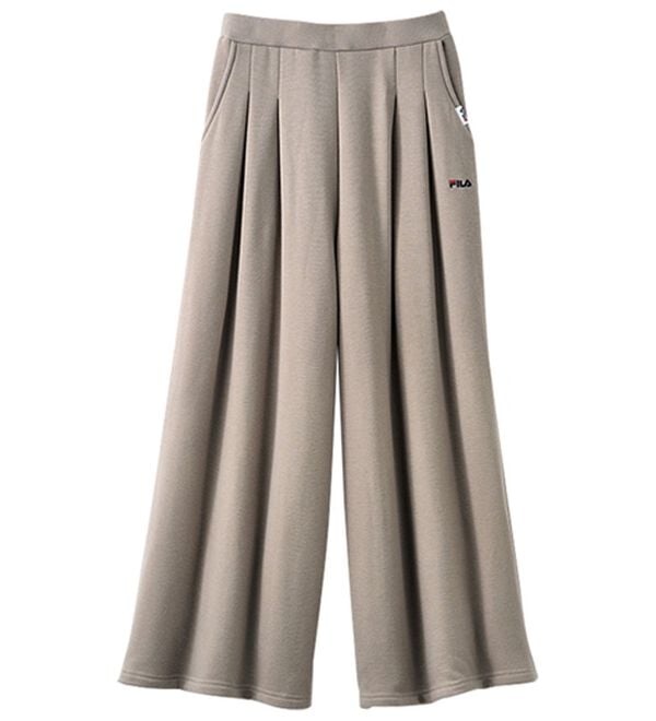 BELLUNA（ベルーナ）の「＜ＦＩＬＡ＞裏シャギータック使いガウチョパンツ（ワイドパンツ・ガウチョ）」｜詳細画像