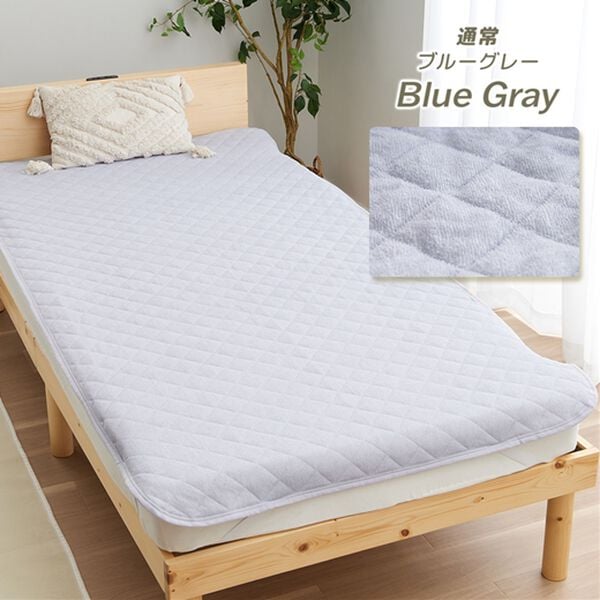 iellio（イエリオ）の「１年中快適に使える！綿１００％敷パッド＜タオル地・オールシーズン・天然素材・洗える＞（敷パッド）」｜詳細画像