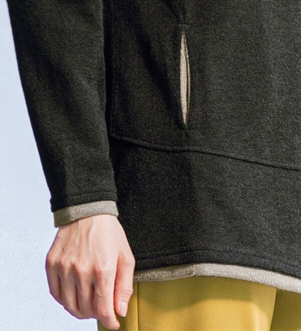 BELLUNA（ベルーナ）の「衿デザイン配色チュニック（チュニック）」｜詳細画像