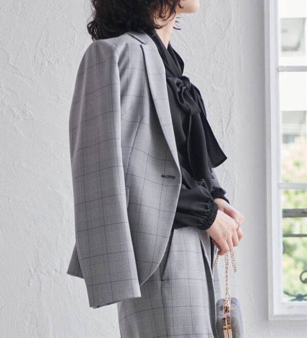 RANAN（ラナン）の「洗える！ベーシックテーラードジャケット（テーラードジャケット）」｜詳細画像