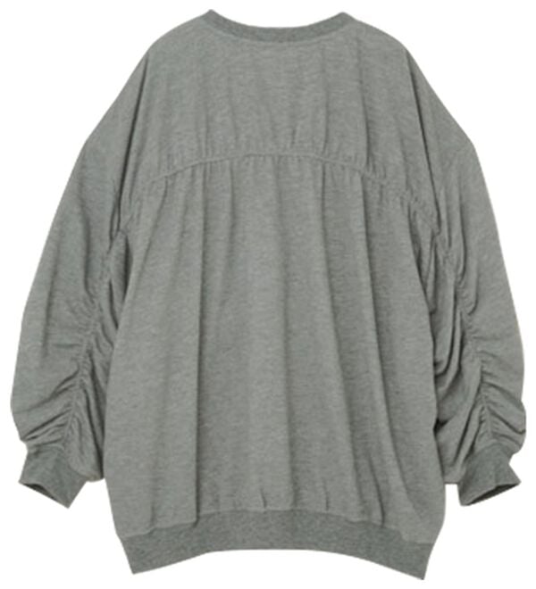 RANAN（ラナン）の「バックギャザーデザインスウェット（カットソー）」｜詳細画像