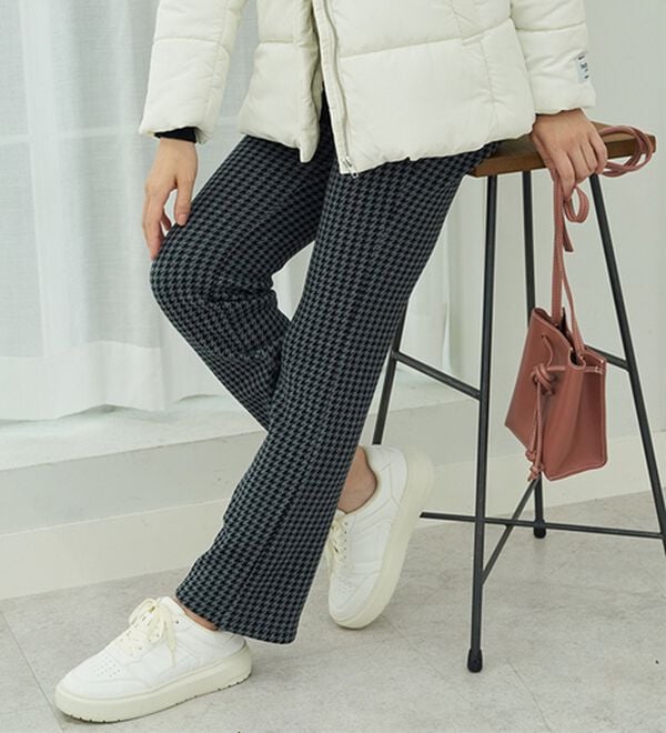 BELLUNA（ベルーナ）の「まるではく毛布！静電防止付裏ファーイージーパンツ（フルレングスパンツ）」｜詳細画像