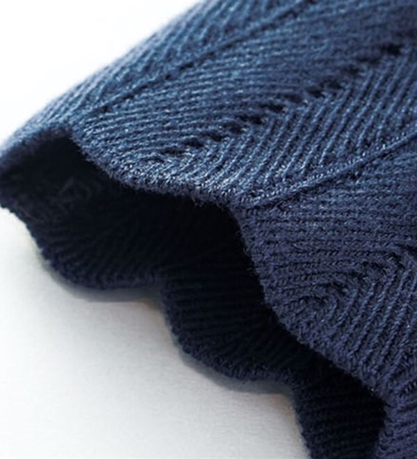 BELLUNA（ベルーナ）の「衿＆袖ニット使い美人顔ブラウス（ブラウス）」｜詳細画像