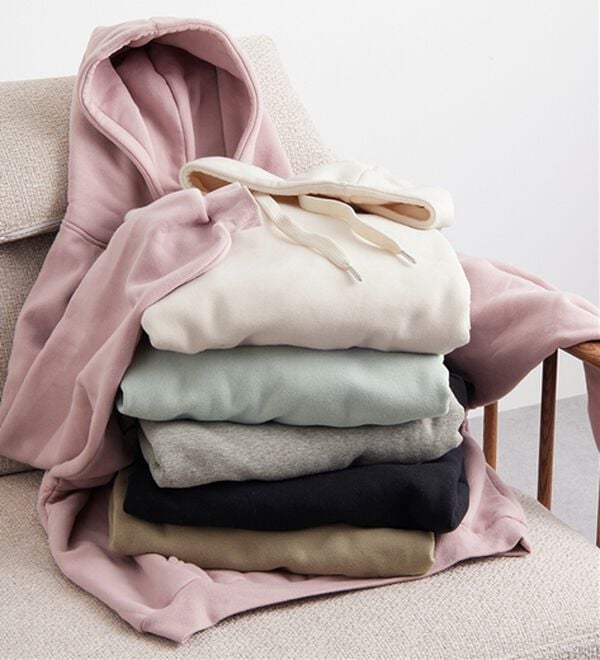 alotta（アロッタ）の「あったか裏起毛パフ袖ゆったりパーカー（パーカー）」｜詳細画像