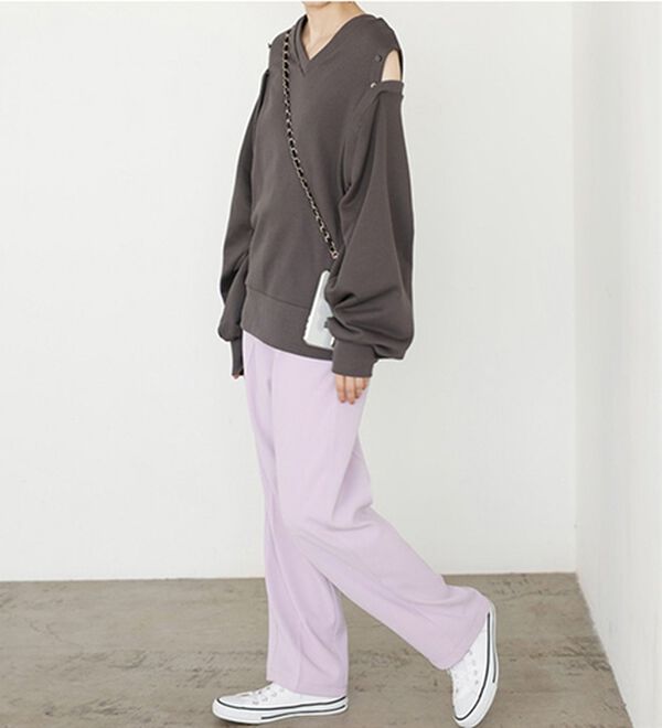 GeeRA（ジーラ）の「ボレロセット着回しスウェット（トレーナー・スウェット）」｜詳細画像