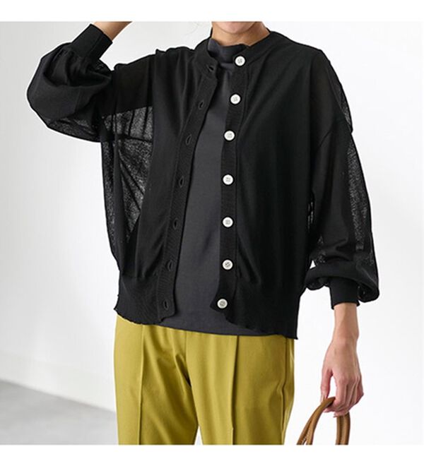 BELLUNA（ベルーナ）の「ヒンヤリ冷感！ゆったりカーディガン（ニットカーディガン）」｜詳細画像