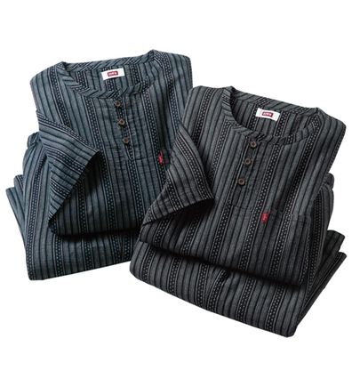 「＜エドウイン＞楽々しじら甚平（メンズルームウェア）」