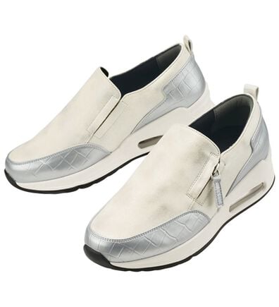 ルフラン（ルフラン）の「クロコ型押切替エアソールスニーカー（スニーカー）」