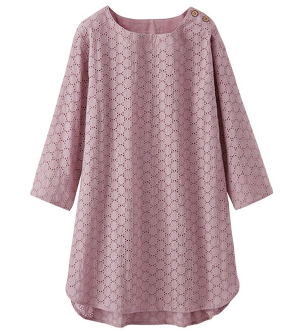 BELLUNA（ベルーナ）の「綿１００％サークルレース素材チュニック（チュニック）」｜詳細画像