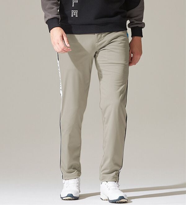 「＜クロコダイル＞防風テック裏フリースアクティブパンツ（メンズフルレングスパンツ）」｜詳細画像