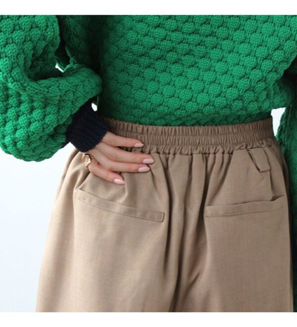 GeeRA（ジーラ）の「ベルト付ショートパンツ（その他パンツ）」｜詳細画像