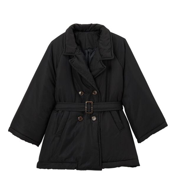 GeeRA（ジーラ）の「トレンチデザインフェイクダウンジャケット（ダウンコート・ジャケット・ベスト）」｜詳細画像