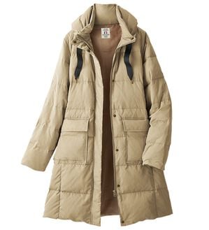 ルフラン（ルフラン）の「洗える！フレンチダウンコート（ダウンコート・ジャケット・ベスト）」｜モカベージュ