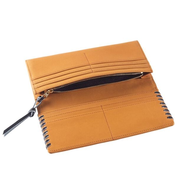 「本物を使ったベースボール長財布（メンズ財布・パスケース）」｜詳細画像