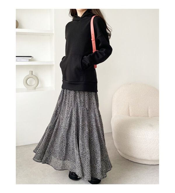 GeeRA（ジーラ）の「切替フレアーロングスカート（ロングスカート）」｜詳細画像