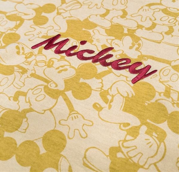 BELLUNA（ベルーナ）の「＜Ｄｉｓｎｅｙ＞【ミッキー】総柄プリントボックスシルエットTシャツ（カットソー）」｜詳細画像