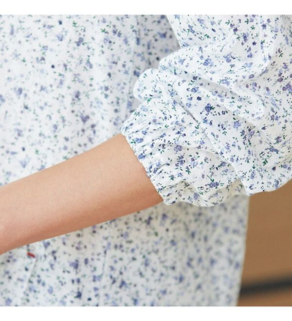 ルフラン（ルフラン）の「【３枚組】家事に便利なプリントシャツ（パジャマ・ルームウェア）」｜詳細画像