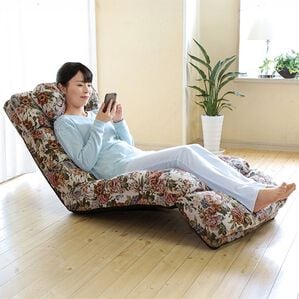 「ボリュームたっぷりごろ寝座いす（座椅子）」｜ゴブラン
