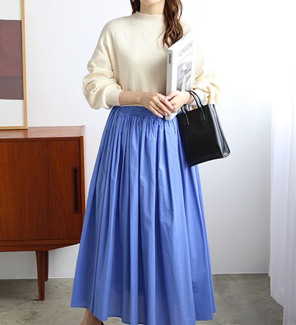 GeeRA（ジーラ）の「ボタン付モチモチニットトップス（ニット・セーター）」｜詳細画像