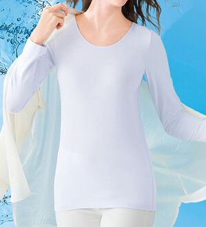 「肌にうれしい保湿素材インナー（肌着・インナーウェア）」｜詳細画像