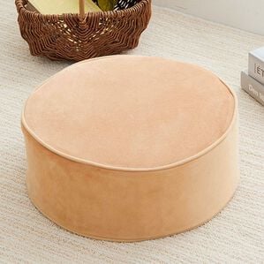 iellio（イエリオ）の「便利な極厚フロアクッション＜マルチクッション・座布団クッション・シートクッション・床座り用クッション・スツール・北欧風＞（クッション・クッションカバー）」｜ベージュ